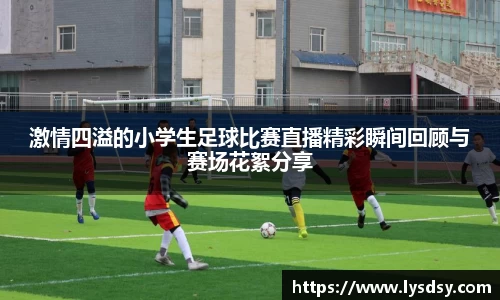 激情四溢的小学生足球比赛直播精彩瞬间回顾与赛场花絮分享
